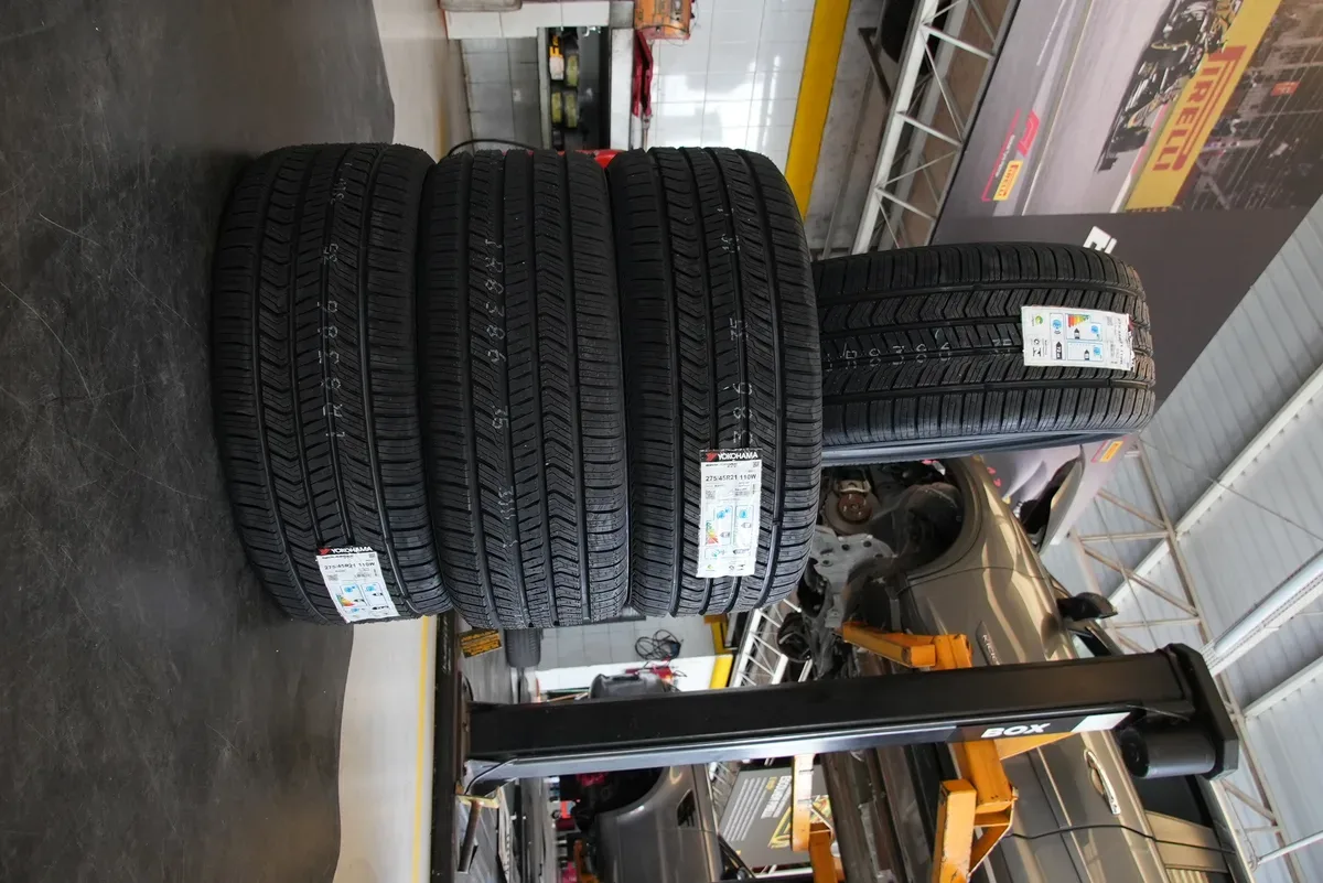Pneus Yokohama em estoque na Carplus Pneus Portão Curitiba
