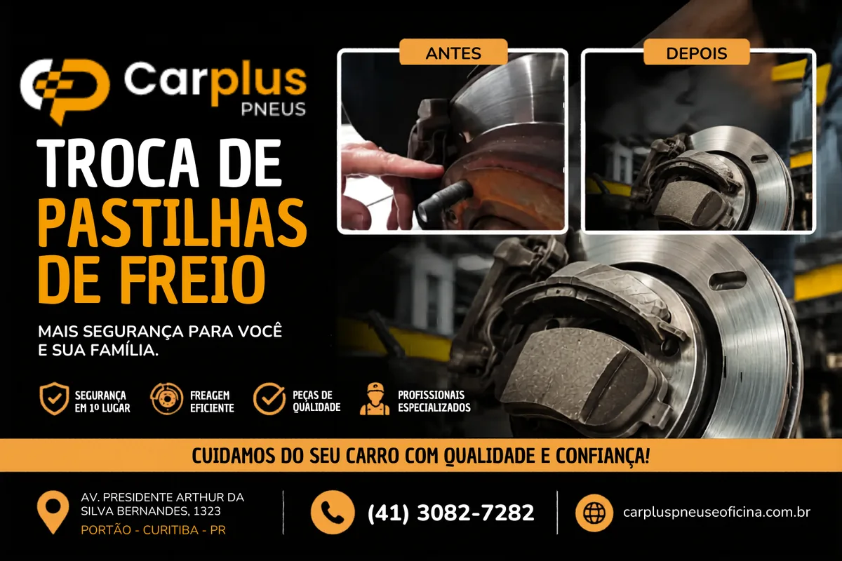 Retífica de Disco de Freio no bairro Portão em Curitiba - Carplus Centro Automotivo - Serviço Premium com Melhor Preço da Região Sul